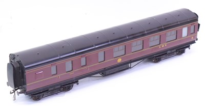 Lot 262 - Exley 0 gauge LMS corridor all 3rd brake end...