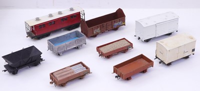 Lot 966 - Nine New Zealand Railways hand-built S scale...