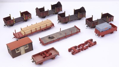 Lot 963 - Eight New Zealand Railways hand-built S scale...