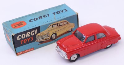 Lot 1228 - Corgi Toys, 203M Vauxhall Velox saloon, red...