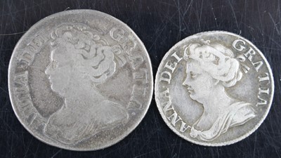 Lot 2133 - Great Britain, 1711 shilling, Queen Anne 4th...