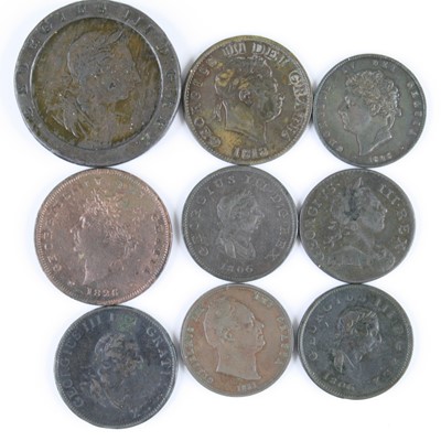 Lot 2160 - Great Britain, 1797 cartwheel two penny, Soho...