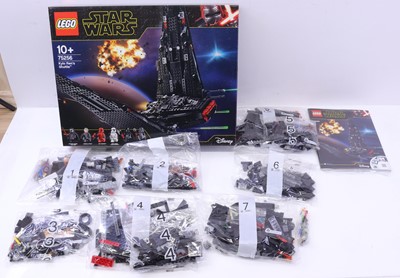 Lot 1548 - A Lego Disney Star Wars No. 75256 Kylo Ren's...