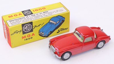 Lot 1412 - Tekno, No.824 MGA 1600, red body with cream...
