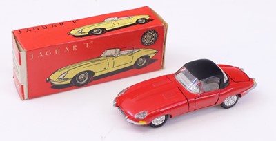 Lot 1409 - Tekno, 927, Jaguar E Type, red body, black...
