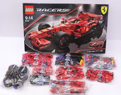Lot 1558 - Lego Racers 1/9 scale No. 8157 Ferrari F1...