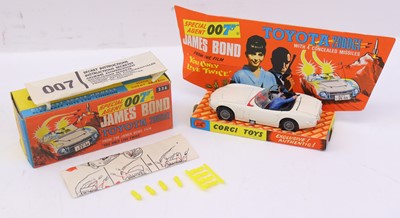 Lot 1238 - Corgi Toys No. 336 James Bond 007 2000GT...