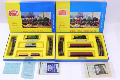 Lot 402 - Two Hornby Dublo 2 rail sets to include a 2009...