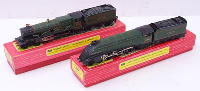 Lot 427 - Two Hornby Dublo 2 rail locos to include a...