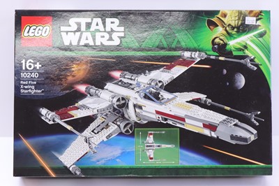 Lot 1567 - Lego Star Wars No. 10240 Red Five X Wing Star...