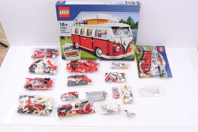 Lot 1583 - Lego No. 10220 Volkswagen T1 Camper Van,...