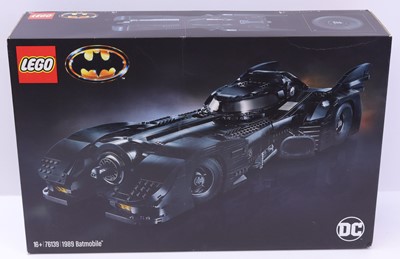 Lot 1584 - Lego DC No. 76139 Batman 1989 Batmobile,...
