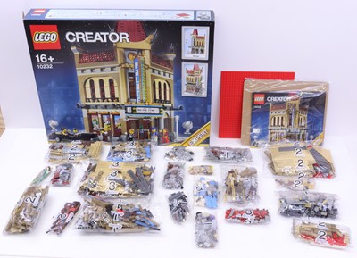 Lot 1587 - Lego Creator No. 10232 Grand Cinema housed in...