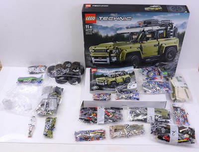 Lot 1591 - Lego Technic No. 42110 Landrover Defender,...