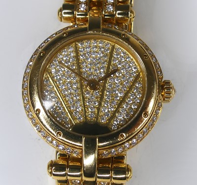 Lot 2607 - A lady's 18ct yellow gold Cartier Panthere...