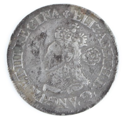 Lot 2124 - England, 1568 sixpence, Tower mint, mm Lis...