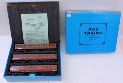 Lot 328 - ACE trains 0 gauge LMS C/1 set of three LMS...
