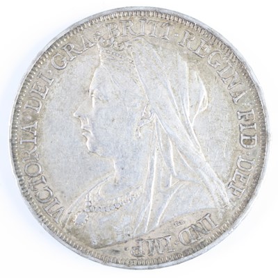 Lot 2181 - Great Britain, 1898 crown, obv: Victoria...