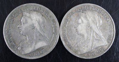 Lot 2125 - Great Britain, 1898 crown, obv: Victoria...