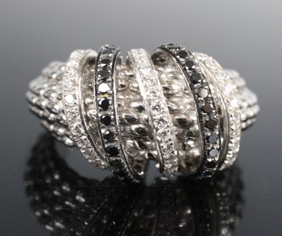 Lot 2618 - A Fope 'MiaLuce' 18ct white gold, sapphire and...