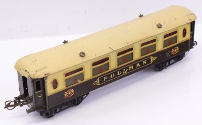 Lot 140 - Hornby 0 gauge c1927 No.2 Pullman Coach, in...