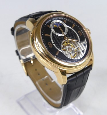 Lot 2630 - A gent's 18ct gold Frederick Constant of...