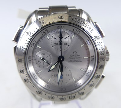 Lot 2631 - A gent's steel cased Omega Speedmaster...