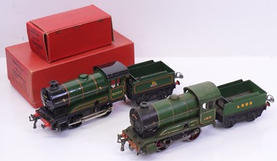 Lot 129 - Two Hornby 0 gauge locos to include a boxed...