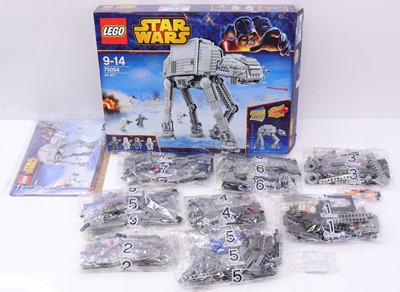 Lot 1604 - Lego Disney Star Wars No. 75054 At-At, housed...