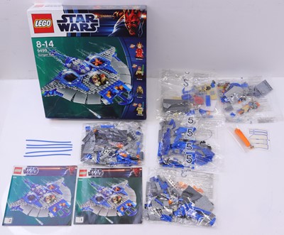 Lot 1608 - Lego Star Wars No. 9499 Gungan Sub housed in a...