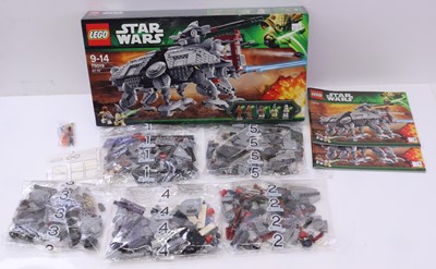 Lot 1611 - Lego Star Wars No. 75019 At-Te housed in a...