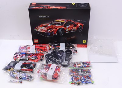 Lot 1620 - Lego Technic No. 42125 Ferrari 488 GTE AF...