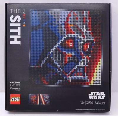Lot 1628 - Lego Star Wars The Sith Art set No. 31200,...