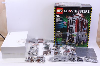 Lot 1624 - Lego Ghostbusters No. 75827 Firehouse...