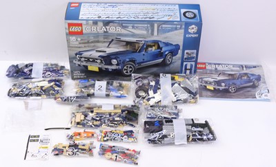 Lot 1630 - Lego Creator No. 10265 Ford Mustang, housed in...