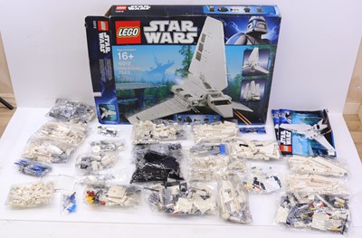 Lot 1637 - Lego Star Wars No. 10212 Imperial Shuttle,...