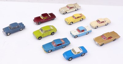 Lot 1297 - 10 various loose Corgi Toy diecasts vehicles,...