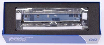 Lot 472 - Dapol 00 Gauge Class 73 in electric blue...