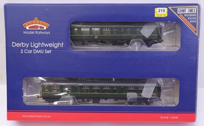 Lot 513 - Bachmann 00 Gauge Derby Lightweight Two Car...