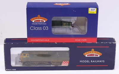 Lot 498 - Two Bachmann 00 Gauge locos, to include a...