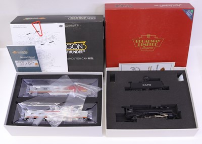 Lot 830 - Two Broadway Imports HO gauge locos to include...
