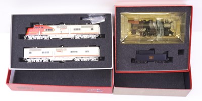 Lot 789 - Two HO gauge locos to include a US RA 0-8-0...