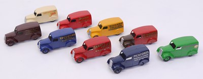 Lot 1167 - Collection of 9 repainted Dinky Toys No.280...