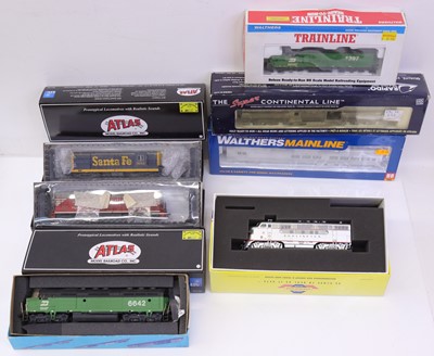 Lot 865 - Five HO gauge locos to include an Athern Dummy...