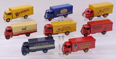 Lot 1176 - 8 various repainted or play worn Dinky Toy...
