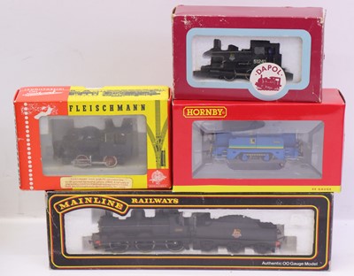Lot 551 - Four 00 gauge locos to include a Hornby 0-4-0...