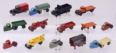 Lot 1129 - Tray containing various repainted and play...