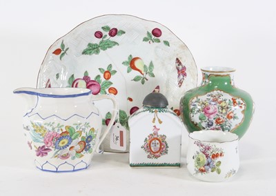 Lot 36 - A collection of ceramics to include 19th...