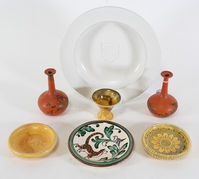 Lot 41 - A collection of Kahler pottery, to include a...