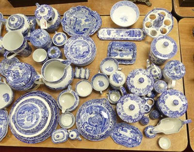 Lot 85 - An extensive collection of Spode transfer...